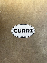 Load image into Gallery viewer, Curri Sticker 5&quot;x 3&quot;
