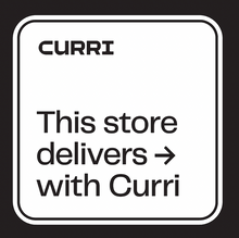 Load image into Gallery viewer, &quot;This store delivers with Curri&quot; sticker for stores, branches, and showrooms
